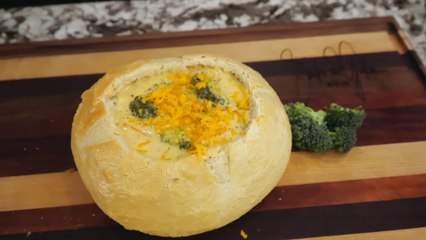 This Broccoli Cheddar Soup is AMAZING!