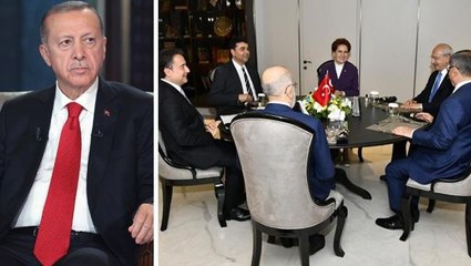 6'lı masadaki isimden çok konuşulacak iddia: Cumhurbaşkanı Erdoğan'dan teklif geldi