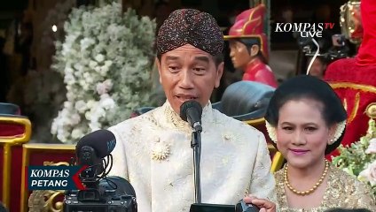 Ini Pesan Jokowi untuk Kaesang dan Erina Usai Sah jadi Suami Istri!