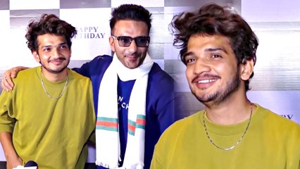 मुनव्वर फारुकी  पहुंचे अपने सबसे करीबी दोस्त अली मर्चेंट के जन्मदिन पार्टी में