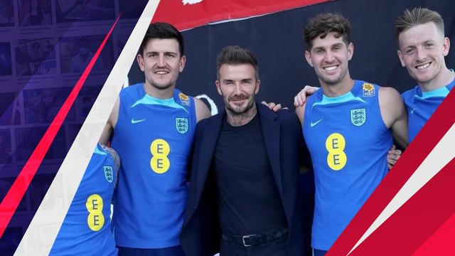 David Beckham Kunjungi Kamp Latihan Timnas Inggris, Pertanda Bagus untuk The Three Lions?