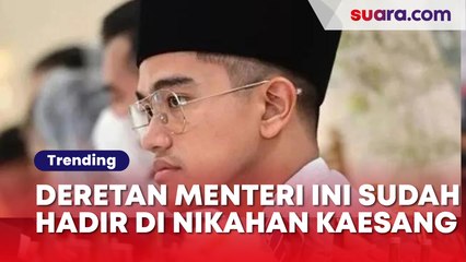 Acara Baru Siraman, Deretan Menteri Ini Sudah Hadir di Lokasi Pernikahan Kaesang