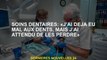 Soins dentaires: 
