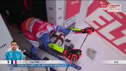 le replay de la 1ère manche du slalom géant masculin de Val d'Isère - Ski - CdM