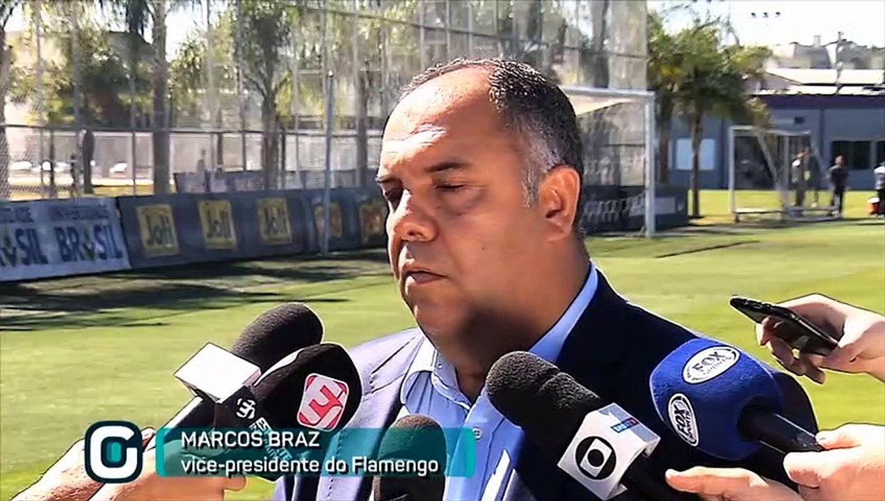 Marcos Braz Andrés Sanchez brincou comigo