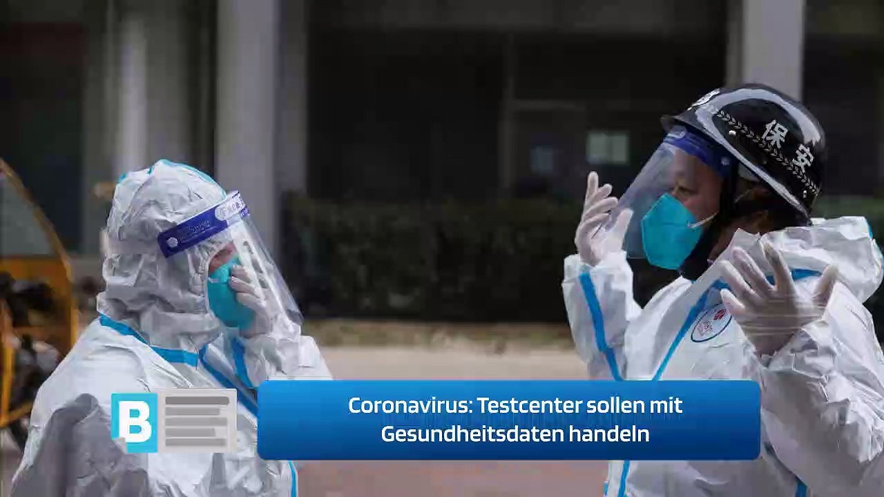 Testcenter sollen mit Gesundheitsdaten handeln