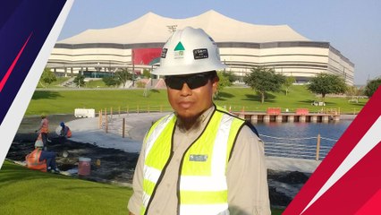 Tangan Dingin Petani Indramayu Mempercantik Stadion Piala Dunia 2022