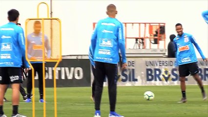 Veja imagens do treino do Corinthians desta quarta-feira
