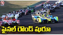 Final Round Of Indian Racing League Begins | Hyderabad | V6 News