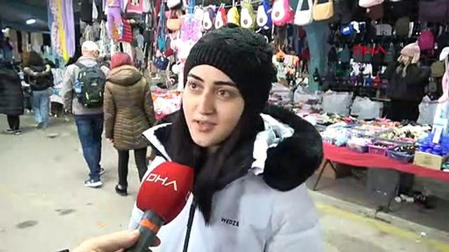 Bulgarlar yılbaşı alışverişi için Edirne'ye akın etti