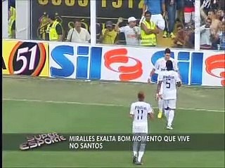 Miralles projeta um bom Campeonato Paulista para o Santos