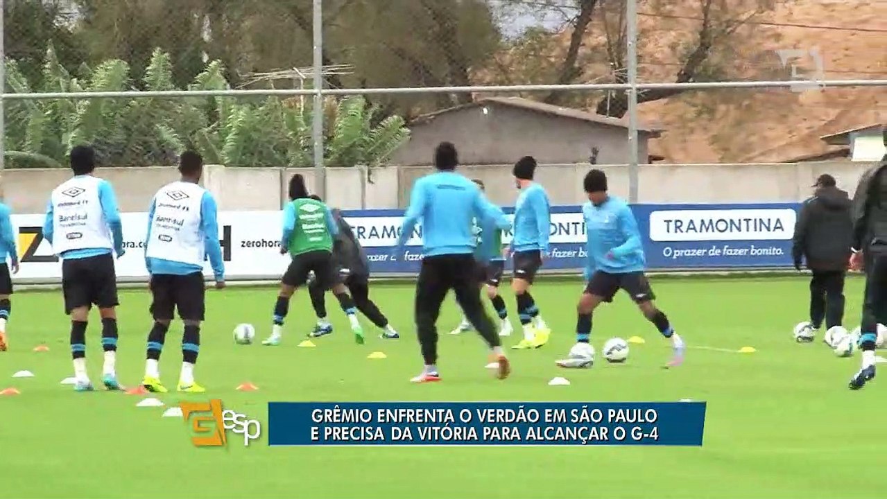 Grêmio enfrenta o Verdão em Porto Alegre e precisa de vitória para alcançar o G-4