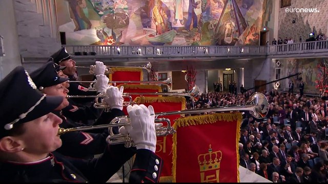 В Осло прошла церемония вручения Нобелевской премии мира