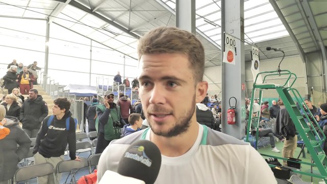 FFT - Interclubs Pro A - Hommes 2022 - Enzo Couacaud : J'ai une confiance infinie en Arthur Rinderknech et j'irai à la guerre avec lui en double sans probème !