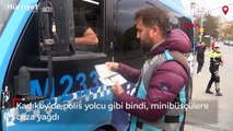 Kadıköy'de polis yolcu gibi bindi, minibüsçülere ceza yağdı