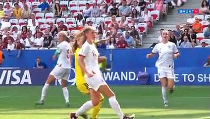 Melhores momentos da vitória da Suécia sobre a Inglaterra a Copa do Mundo feminina