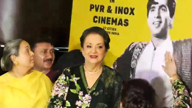 Dilip Kumar's 100th Birth Anniversary: Saira Banu Lovingly Touches His Poster