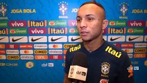 Everton e Dani Alves analisam confronto da Seleção Brasileira com o Paraguai