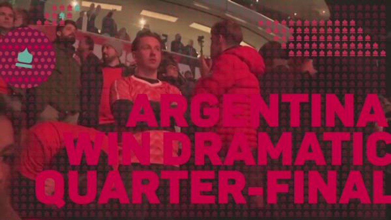 Argentina win dramatic quarter-final