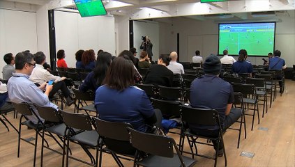 Torcida japonesa acompanhou a goleada sofrida para o Chile