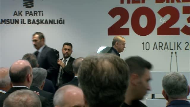 Cumhurbaşkanı Erdoğan: Özellikle sahte gündemler üzerinden AK Parti ve Cumhur İttifakı kalesinde gedik açma, tuğla koparma oyunlarına kesinlikle...