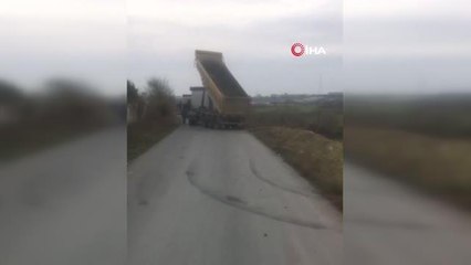 İstanbul'da skandal görüntüler: Caddeleri döküm sahasına çevirdiler, tepki gösteren vatandaşlardan böyle kaçtılar