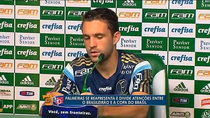 Palmeiras se reapresenta e divide atenções entre o Brasileirão e a Copa do Brasil