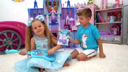 Diana and Frozen 2 toys