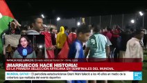 Informe desde Doha: la hinchada de Marruecos estalla en júbilo con la clasificación a semifinales