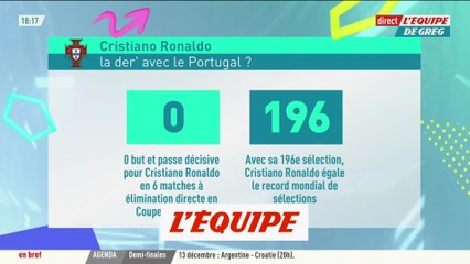 Cristiano Ronaldo égale le record de sélections - Foot - CM 2022 - Portugal