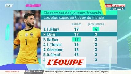 Lloris recordman du nombre de sélections - CM 2022 - Bleus