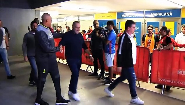 Corinthians chega no Maracanã para enfrentar o Flamengo