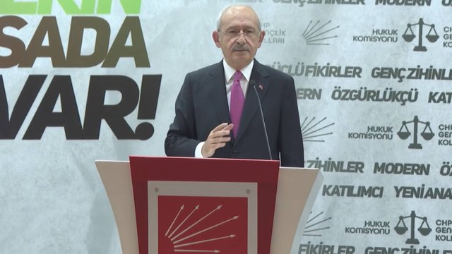Kılıçdaroğlu, Gençlerin Anayasada Sözü Var çalıştayında konuştu