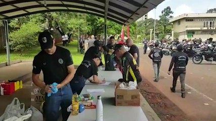 Passeio de motocicleta é realizado pelo 6º Batalhão de Polícia Militar