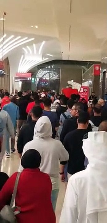 Fans in Qatar
