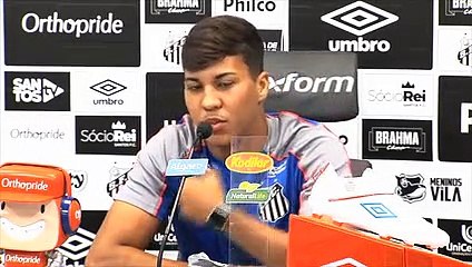 Santos veja o que disse Kaio em entrevista coletiva