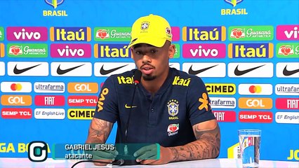 Veja o que disse  Gabriel Jesus em entrevista coletiva