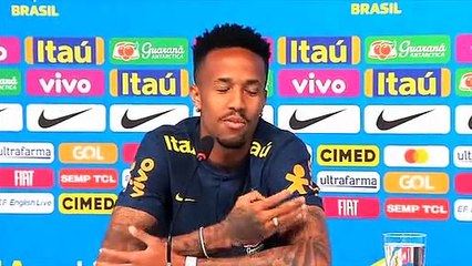 Seleção Brasileira veja como foi a coletiva com Éder Militão