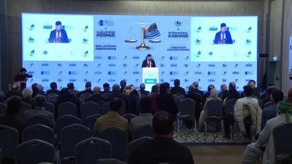 Ankara'da "Uluslararası Keşmir Kongresi" düzenlendi (1)