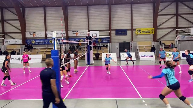 Interview maritima: Diane Picard après la qualification d'Istres contre Marseille Volley 13