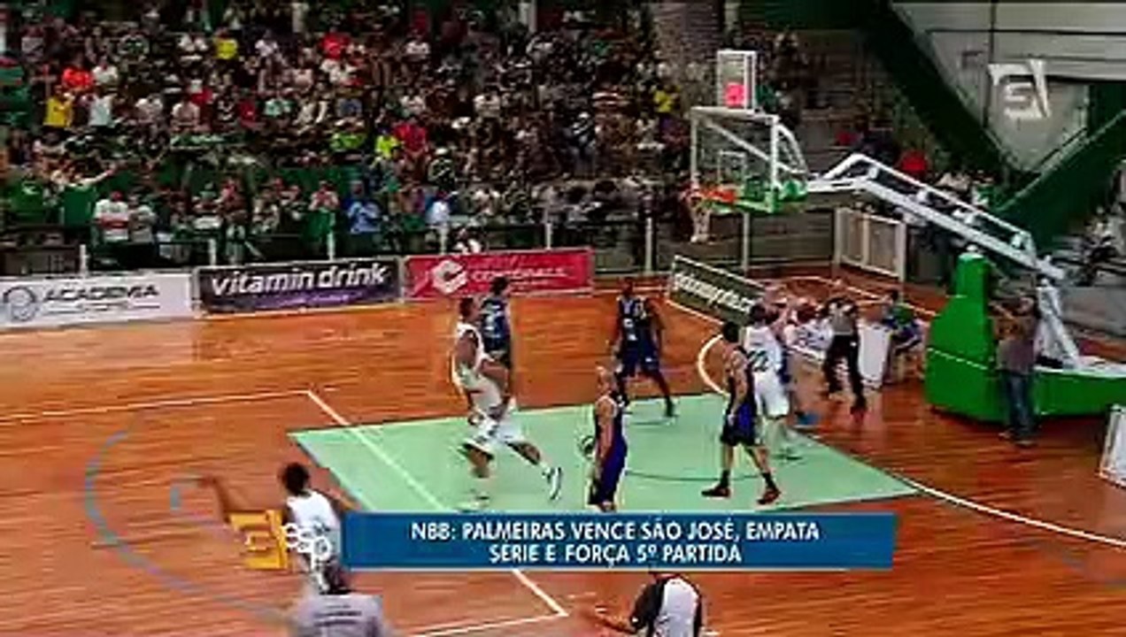 Palmeiras vence São José por 83 a 69 e provoca quinto jogo para decidir quem garante vaga para a pró