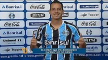 Rodriguinho é apresentado e reforça o Grêmio na Copa Libertadores