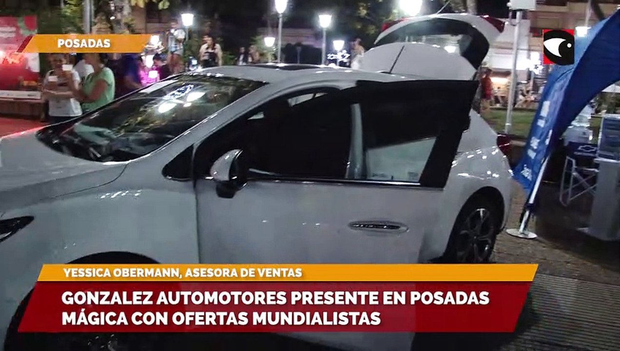 Gonzalez automotores presente en Posadas mágica con ofertas mundialistas