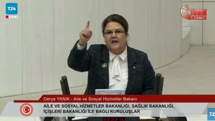 Bakan Yanık TBMM'de protesto edildi: '6 yaşındaki çocuğa istismar' hakkında konuşan Yanık'a milletvekilleri sırtını döndü