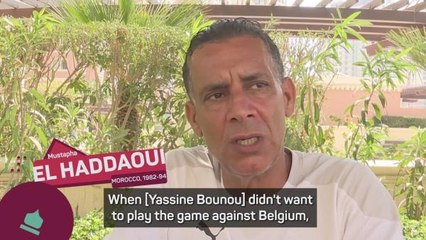 El Haddaoui celebrates Morocco's 'exceptional' Bounou