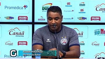 Após vitória, Roger Machado vê vantagem importante para o jogo de volta