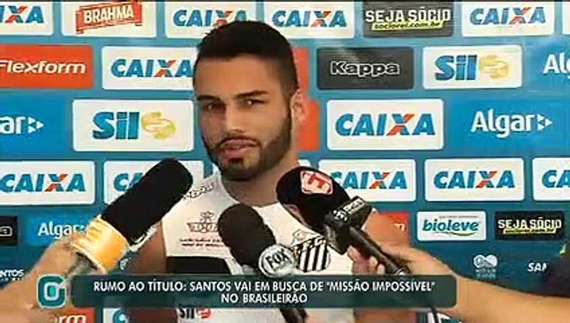 Thiago Maia projeta Santos focado para complicada reta final do Brasileirão