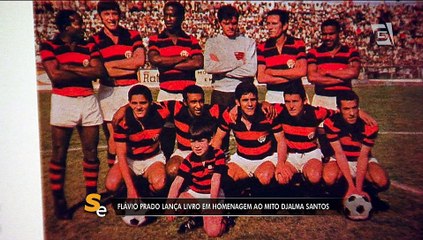 Flávio Prado lança livro sobre o mito Djalma Santos