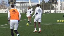 Karim Benzema regresa a los entrenamientos del Real Madrid