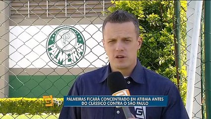 Palmeiras ficará concentrado em Atibaia antes do clássico contra o São Paulo
